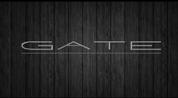 Gate real estate marketing logo image