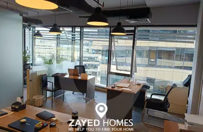 Office Space - 2 Bedrooms for rent in The Polygon - Sheikh Zayed Compounds - Sheikh Zayed City - Giza