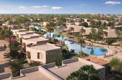 Chalet - 3 Bedrooms - 3 Bathrooms for sale in Ramla - Ras Al Hekma - North Coast