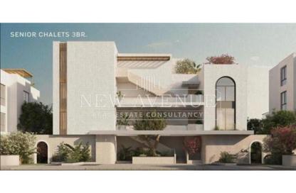 Chalet - 3 Bedrooms - 3 Bathrooms for sale in The Med - Ras Al Hekma - North Coast
