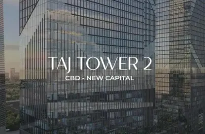 مساحات مكتبية - غرفة نوم - 1 حمام للبيع في تاج تاور - منطقة الأعمال المركزيه - العاصمة الإدارية الجديدة - القاهرة