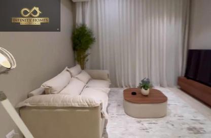 Apartment - 1 Bedroom - 2 Bathrooms for rent in Aljazi Marriott Residences - Mohamed Naguib Axis - North Investors Area - New Cairo City - Cairo