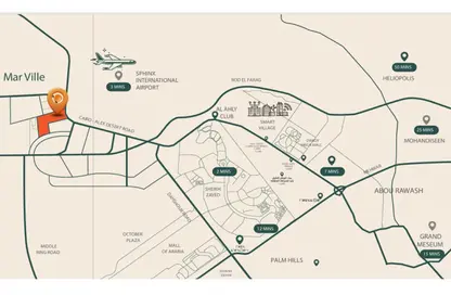 شقة - 3 غرف نوم - 3 حمامات للبيع في مارفيل نيو زايد - مدينة زايد الجديدة - الشيخ زايد - الجيزة