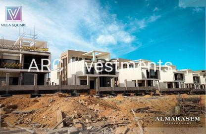 تاون هاوس - 4 غرف نوم - 4 حمامات للبيع في فيفث سكوير - التجمع الخامس - مدينة القاهرة الجديدة - القاهرة