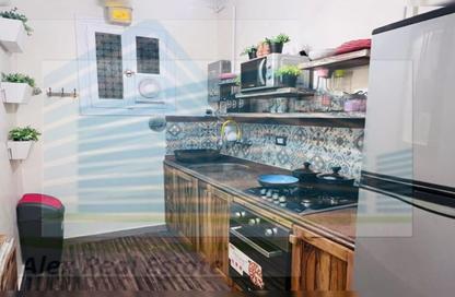 Apartment - 1 Bedroom - 1 Bathroom for rent in Al Geish Road - Glim - Hay Sharq - Alexandria