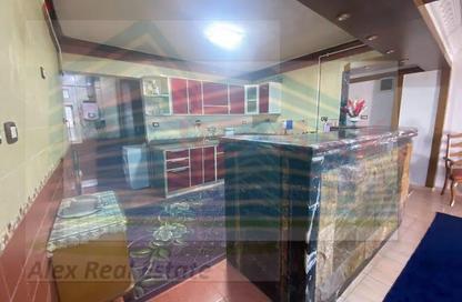 Apartment - 3 Bedrooms - 2 Bathrooms for rent in Abd Al Hamid Abou Heaf St. - El Shatby - Hay Wasat - Alexandria