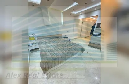 Apartment - 2 Bedrooms - 2 Bathrooms for rent in Mohamed Fawzy Moaz St. - Smouha - Hay Sharq - Alexandria