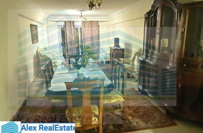 Apartment - 3 Bedrooms - 2 Bathrooms for rent in Smouha Square - Smouha - Hay Sharq - Alexandria