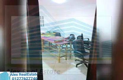 Office Space - Studio - 2 Bathrooms for rent in Al Kornish Square - Sporting - Hay Sharq - Alexandria