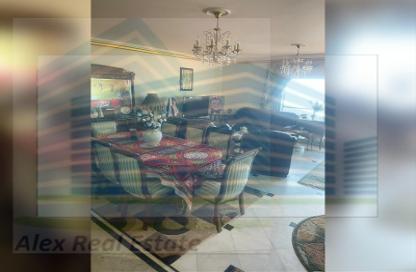 Apartment - 3 Bedrooms - 3 Bathrooms for rent in Al Geish Road - Laurent - Hay Sharq - Alexandria