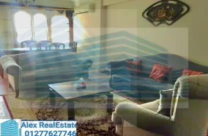 Apartment - 3 Bedrooms - 2 Bathrooms for rent in Smouha Square - Smouha - Hay Sharq - Alexandria
