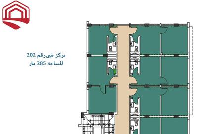 Clinic - 7+ Bedrooms - 4 Bathrooms for rent in Al Shorouk Road - 1st Neighborhood - 8th District - Shorouk City - Cairo