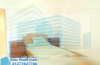 Apartment - 3 Bedrooms - 2 Bathrooms for rent in Madkhal Sharkt Al Nakhl Wa Al Handasa St. - Smouha - Hay Sharq - Alexandria
