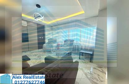 Apartment - 3 Bedrooms - 2 Bathrooms for rent in Al Ghardaqah St. - San Stefano - Hay Sharq - Alexandria