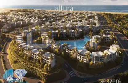 Chalet - 3 Bedrooms - 3 Bathrooms for sale in Seazen - Qesm Ad Dabaah - North Coast