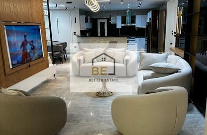 Apartment - 4 Bedrooms - 2 Bathrooms for rent in Salah Al Din Abdel Karim St. - North Investors Area - New Cairo City - Cairo