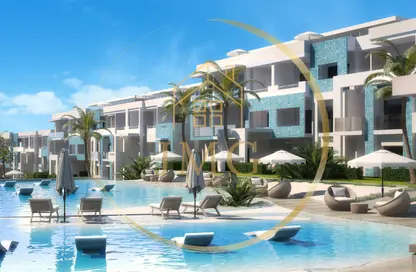 شاليه - 3 غرف نوم - 2 حمامات للبيع في فوكا باي - قسم مرسي مطروح - الساحل الشمالي