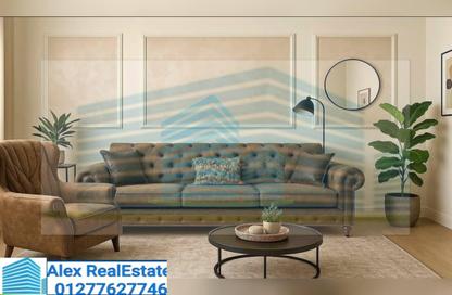 Apartment - 2 Bedrooms - 1 Bathroom for rent in Nady Smouha Al Riyadi St. - Smouha - Hay Sharq - Alexandria