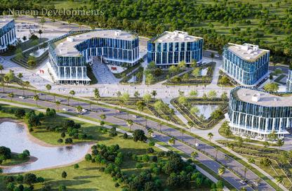 Office Space - Studio - 2 Bathrooms for sale in Smart Village - Cairo Alexandria Desert Road - 6 October City - Giza