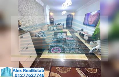Apartment - 2 Bedrooms - 1 Bathroom for rent in Al Ghardaqah St. - San Stefano - Hay Sharq - Alexandria