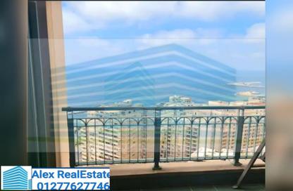 Apartment - 2 Bedrooms - 2 Bathrooms for rent in Al Ghardaqah St. - San Stefano - Hay Sharq - Alexandria