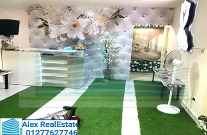 Office Space - 2 Bedrooms - 1 Bathroom for rent in Mostafa Kamel St. - Smouha - Hay Sharq - Alexandria