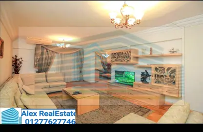 Apartment - 3 Bedrooms - 2 Bathrooms for rent in Albert Al Awal St. - Smouha - Hay Sharq - Alexandria