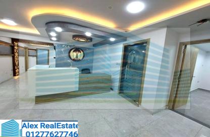 Office Space - 6 Bedrooms - 2 Bathrooms for rent in El Gaish Road - Miami - Hay Awal El Montazah - Alexandria