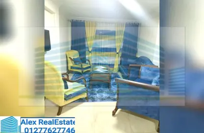 Apartment - 3 Bedrooms - 2 Bathrooms for rent in Omar Lotfy St. - Ibrahimia - Hay Wasat - Alexandria