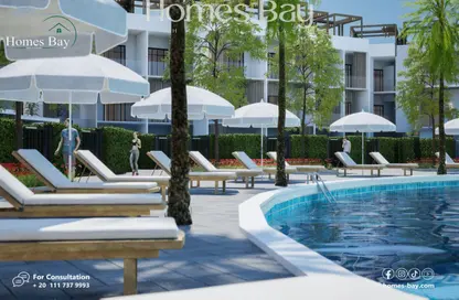 Penthouse - 3 Bedrooms - 1 Bathroom for sale in Magawish Resort - Hurghada Resorts - Hurghada - Red Sea