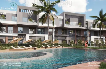 Apartment - 2 Bedrooms - 1 Bathroom for sale in Magawish Resort - Hurghada Resorts - Hurghada - Red Sea