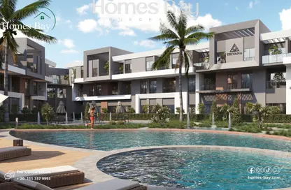 Apartment - 2 Bedrooms - 1 Bathroom for sale in Magawish Resort - Hurghada Resorts - Hurghada - Red Sea