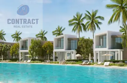 Chalet - 3 Bedrooms - 2 Bathrooms for sale in Azha - Al Ain Al Sokhna - Suez