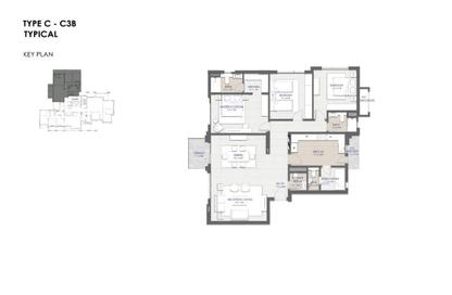 Apartment - 3 Bedrooms - 5 Bathrooms for sale in City Gate - 5th Settlement Compounds - The 5th Settlement - New Cairo City - Cairo