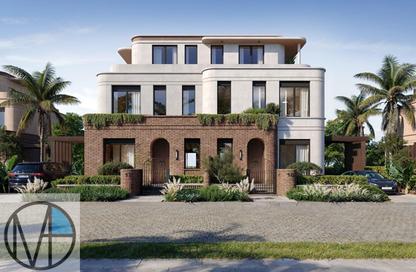 Apartment - 2 Bedrooms - 2 Bathrooms for sale in Crescent Walk - 5th Settlement Compounds - The 5th Settlement - New Cairo City - Cairo