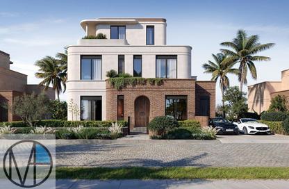 Apartment - 2 Bedrooms - 2 Bathrooms for sale in Crescent Walk - 5th Settlement Compounds - The 5th Settlement - New Cairo City - Cairo