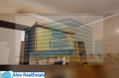 Apartment - 3 Bedrooms - 3 Bathrooms for rent in Mostafa Abou Heif St. - Saba Basha - Hay Sharq - Alexandria