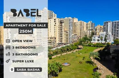 Apartment - 3 Bedrooms - 3 Bathrooms for sale in Saba Basha - Hay Sharq - Alexandria
