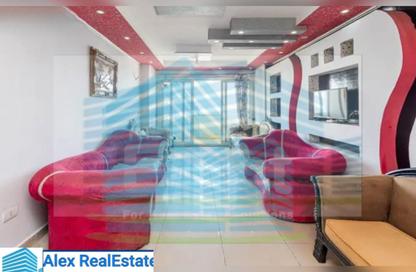 Apartment - 3 Bedrooms - 2 Bathrooms for rent in Al Kornish Square - Sporting - Hay Sharq - Alexandria