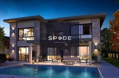 Townhouse - 4 Bedrooms - 4 Bathrooms for sale in Swan Lake Residence - 5th Settlement Compounds - The 5th Settlement - New Cairo City - Cairo