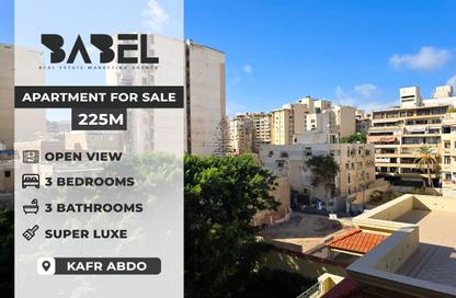 Apartment - 3 Bedrooms - 3 Bathrooms for sale in Sant Giyn St. - Kafr Abdo - Roushdy - Hay Sharq - Alexandria
