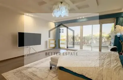 Roof - 4 Bedrooms - 4 Bathrooms for sale in V90 - North Teseen St. - The 5th Settlement - New Cairo City - Cairo