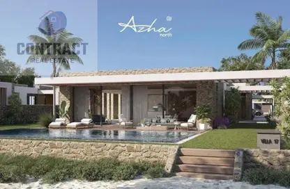 Chalet - 3 Bedrooms - 3 Bathrooms for sale in Azha North - Ras Al Hekma - North Coast