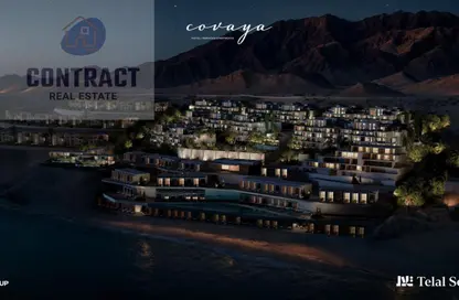 شاليه - 4 غرف نوم - 3 حمامات للبيع في تلال السخنة - العين السخنة - السويس