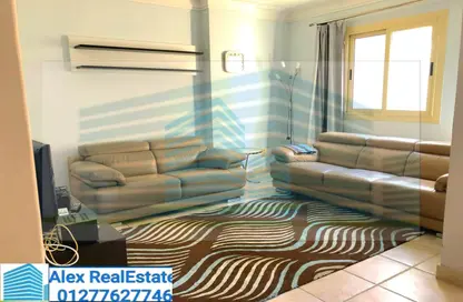 Apartment - 2 Bedrooms - 1 Bathroom for rent in Smouha Square - Smouha - Hay Sharq - Alexandria