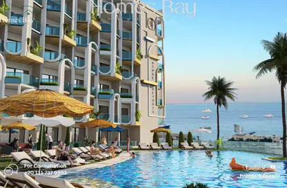 Apartment - 1 Bedroom - 1 Bathroom for sale in El Hadaba District - Hurghada - Red Sea
