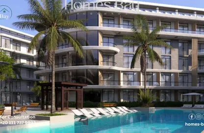 Apartment - 1 Bedroom - 1 Bathroom for sale in Al Ahyaa District - Hurghada - Red Sea