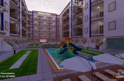 Apartment - 1 Bedroom - 1 Bathroom for sale in Grand Rock - Hurghada Resorts - Hurghada - Red Sea