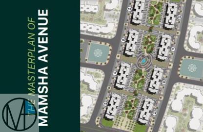 Office Space - 2 Bedrooms - 1 Bathroom for sale in Mamsha Avenue - New Capital Compounds - New Capital City - Cairo