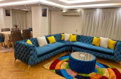 Apartment - 3 Bedrooms - 3 Bathrooms for rent in Abdel Razek Al Sanhouri St. - 6th Zone - Nasr City - Cairo